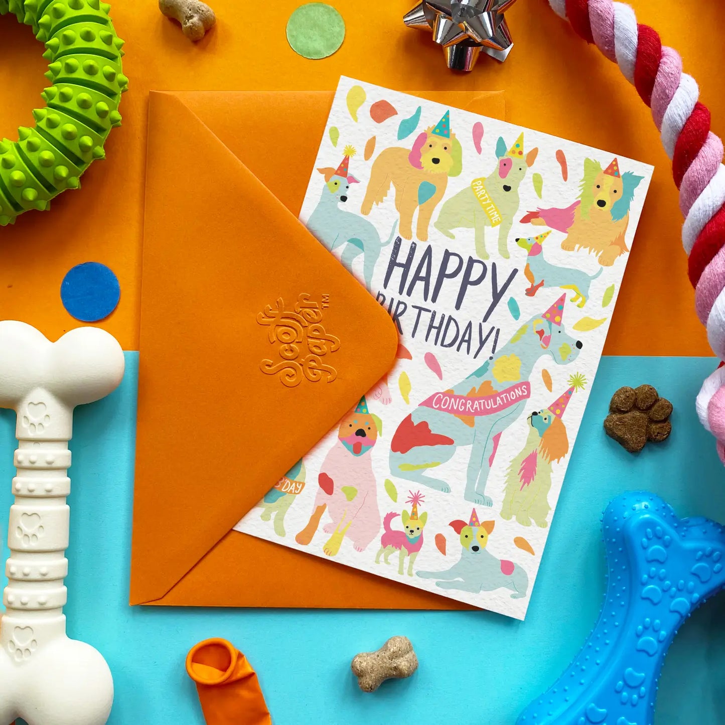 Edible Bacon Birthday Card For Dogs