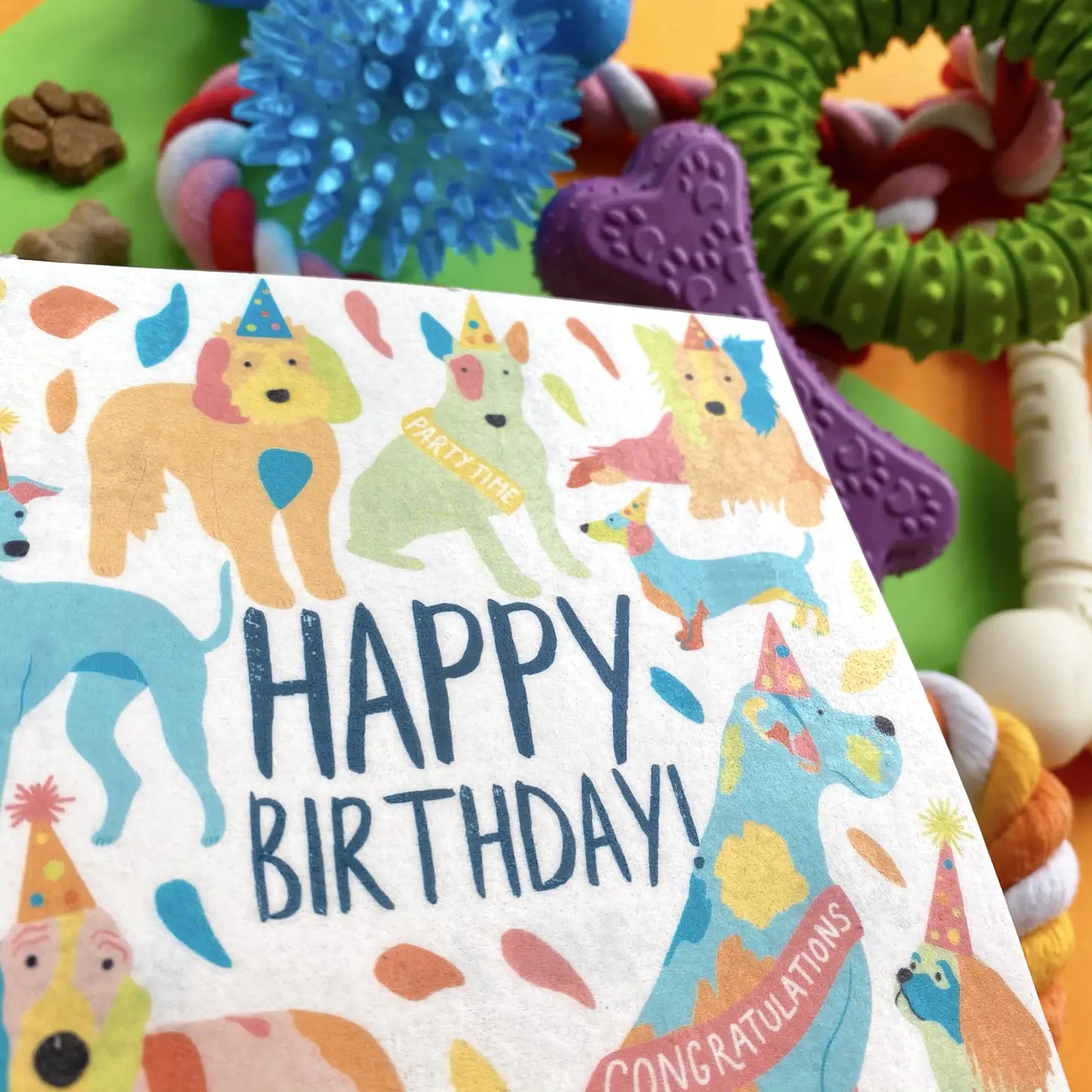 Edible Bacon Birthday Card For Dogs