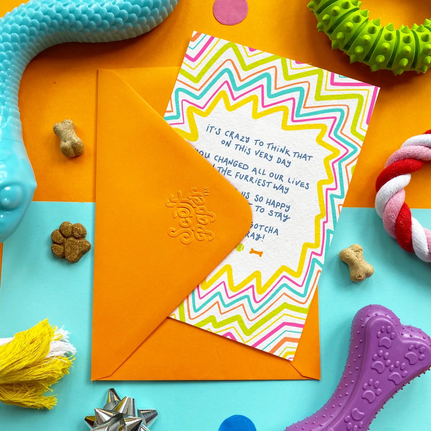 Edible Bacon Gotcha Day Poem Card For Dogs