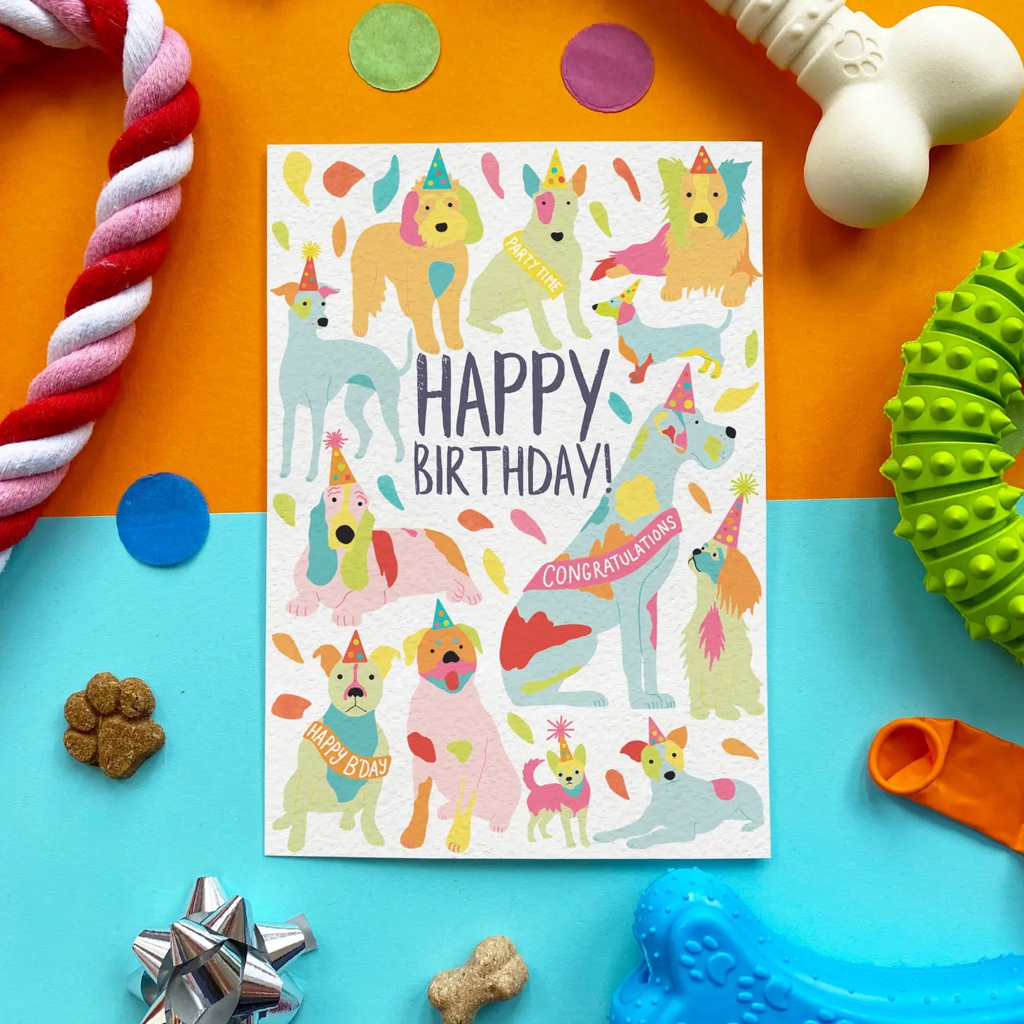 Edible Bacon Birthday Card For Dogs