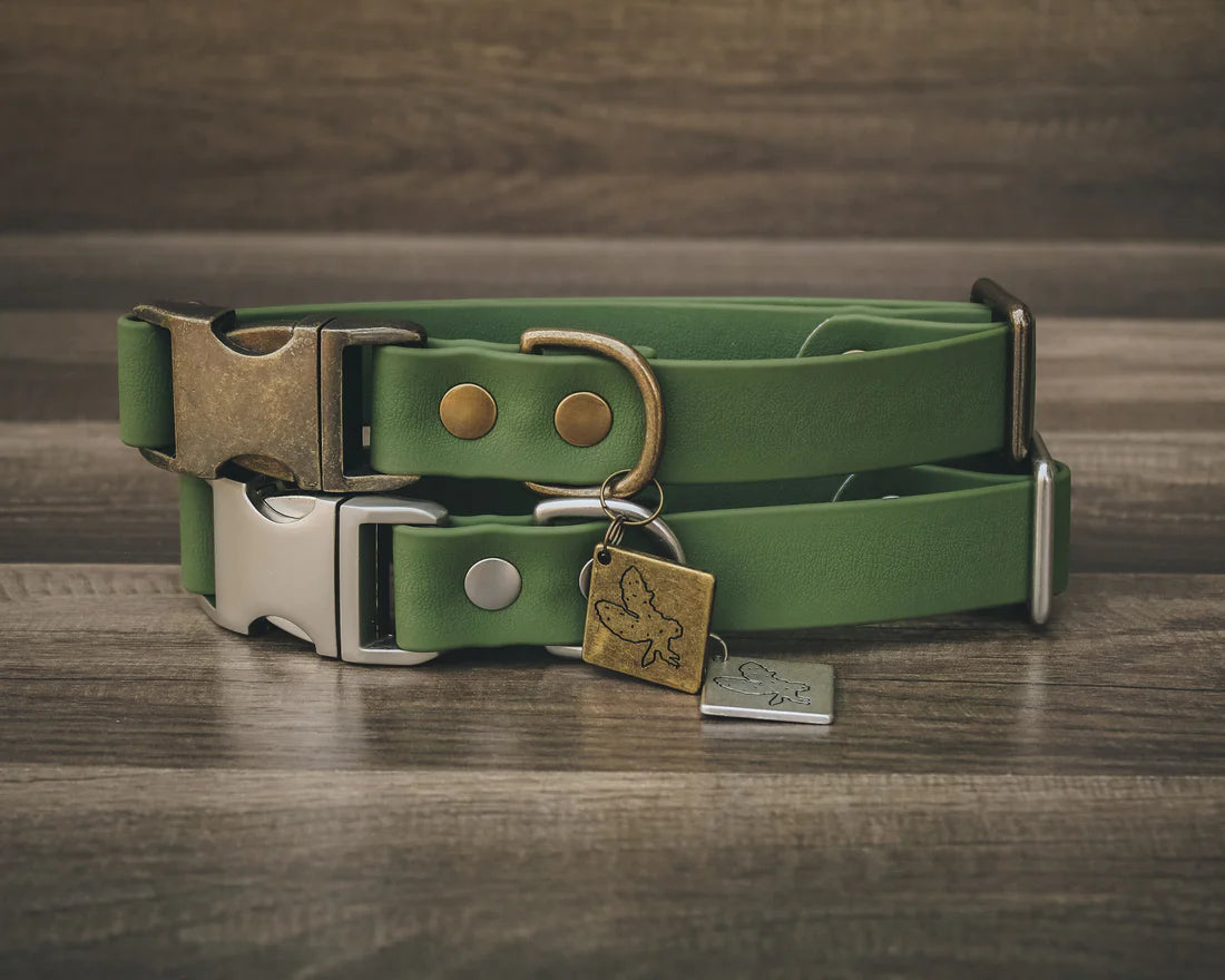 Olive Quick Release Collar